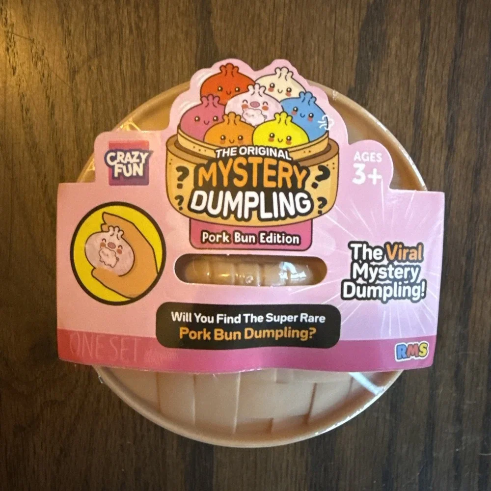 New Rms Crazy Fun Pork Bun Edition Mystery Squishy Dumpling Sealed